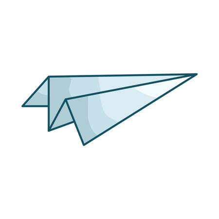 paper airplaneのイラスト素材