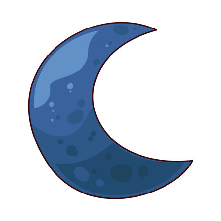 crescent moonのイラスト素材