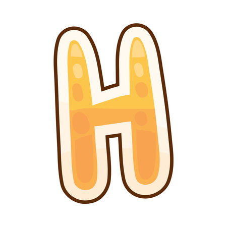 letter Hのイラスト素材