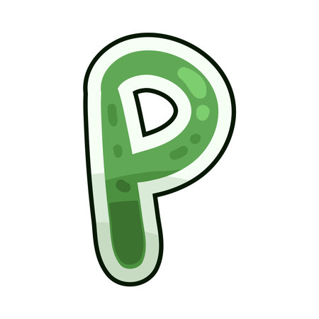 letter Pのイラスト素材