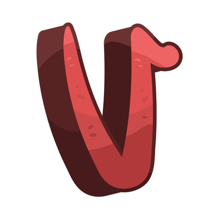 letter vのイラスト素材