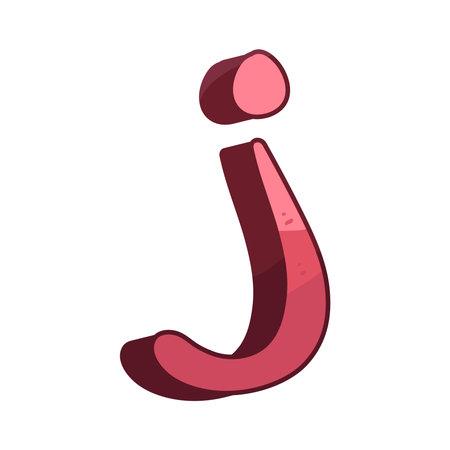 letter jのイラスト素材