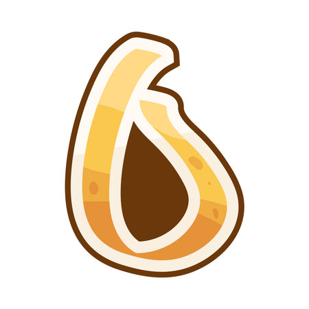 Arabic number 5のイラスト素材