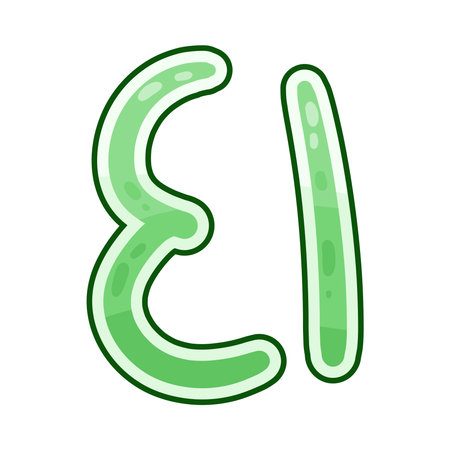 Arabic number 41のイラスト素材