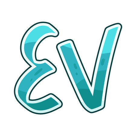 Arabic number 47のイラスト素材