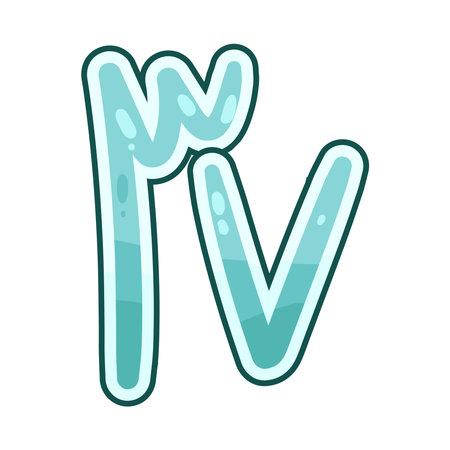 Arabic number 37のイラスト素材