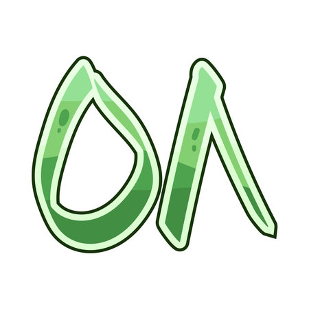 Arabic number 58のイラスト素材