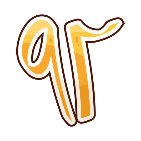Arabic number 92のイラスト素材