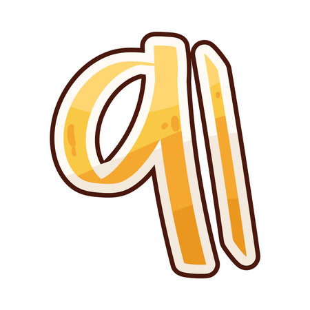 Arabic number 91のイラスト素材