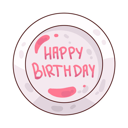 happy birthdayのイラスト素材