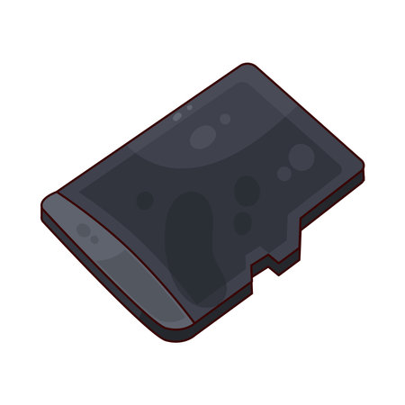 SD cardのイラスト素材