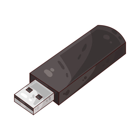 USB driveのイラスト素材