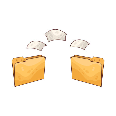 file transferのイラスト素材