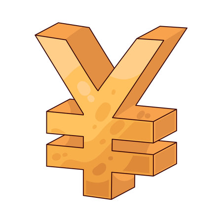 yen symbolのイラスト素材