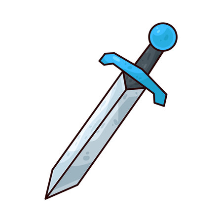 gaming swordのイラスト素材