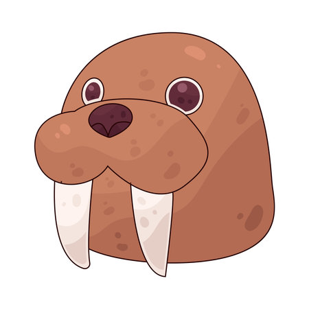 Illustration of walrusのイラスト素材