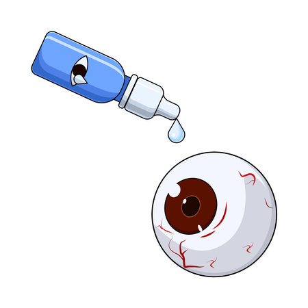 Eye dropsのイラスト素材