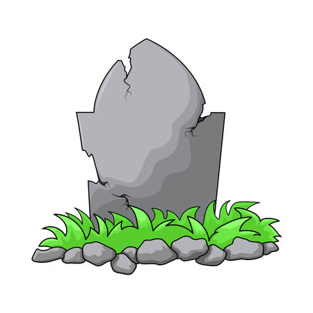 Gravestoneのイラスト素材