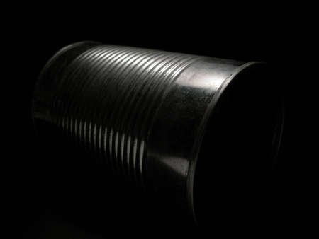 A tin can placed in the dark...