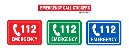 Emergency call signのイラスト素材