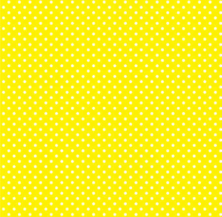 Yellow Small Polka Dots, Seamless Background.のイラスト素材