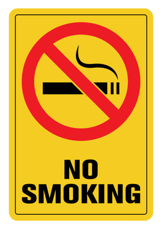 No smoking cigarette sign. EPS 10 vector illustration. CMYK redy to print.のイラスト素材