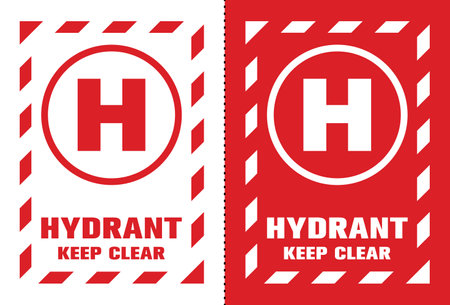 Fire Safety Symbol Sign, Vector Illustration, Label .EPS 10.のイラスト素材