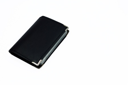 namecard holder on white backgroundの写真素材