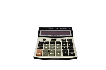 old calculator isolated old calculator isolated