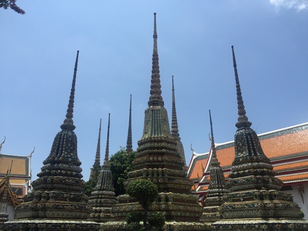 Pagoda in thailandの素材