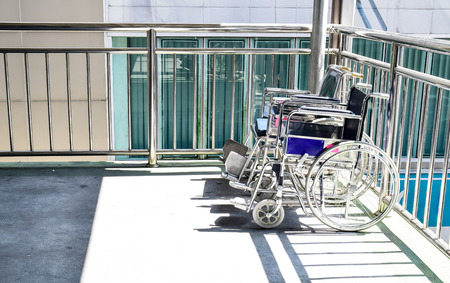 Wheelchair service point have wheelchair for patient or people who can not walk to clinic, hospital...