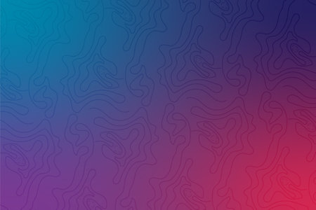 Abstract vector gradient background with blue, pink, purple, and sky blue spiral linesのイラスト素材