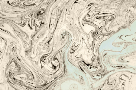 Abstract hand painted ink marble texture, background. The art of marbling.の写真素材
