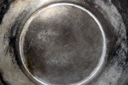 Old metal plate texture. Abstract background for design with copy space for text or image.の写真素材