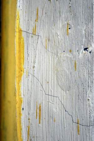 Abstract background of old paint on the wall. Shallow depth of fieldの写真素材