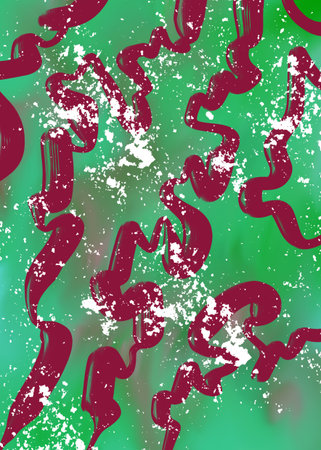abstract background with a lot of different colored spots, vector illustrationの写真素材