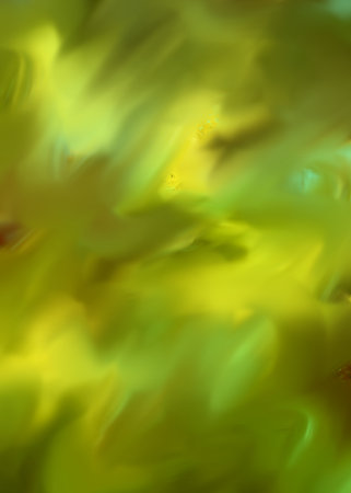 abstract background of watercolor in green and yellow tones, macroの写真素材