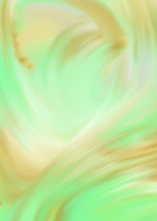 abstract green background with some smooth lines in it and some spots on itの写真素材