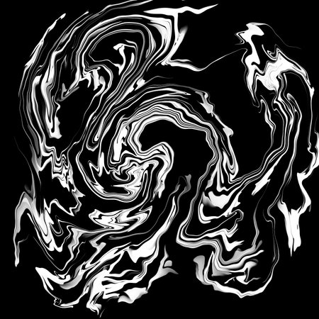 Black and white abstract background. Acrylic painting. Vector illustration.の写真素材