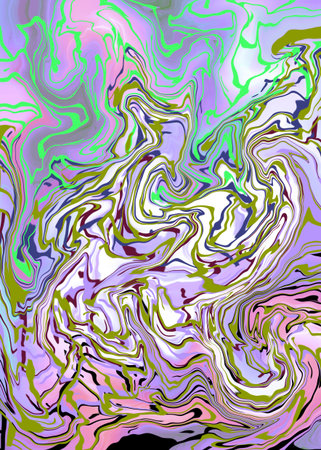 Marble texture. Abstract colorful background. Digital marbling art.の写真素材