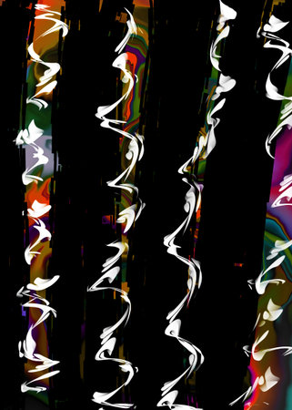 abstract background with a lot of different colors and design elements in itの写真素材