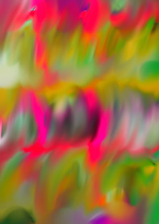Abstract colorful background. Digital art painting. Hand-drawn illustration.の写真素材