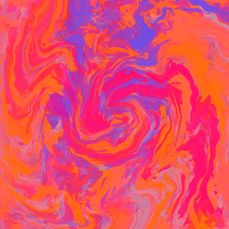 Abstract colorful background. Digital marbling art painting. Vector illustration.の写真素材