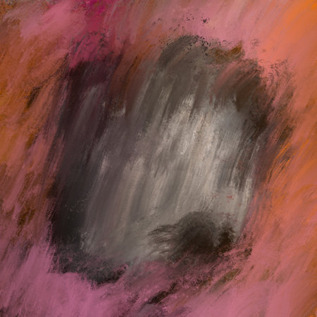 Abstract painted background. Hand-painted background. Illustration for design.の写真素材