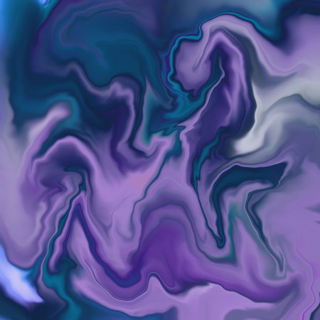 abstract background of the colored liquid in the form of a marbleの写真素材