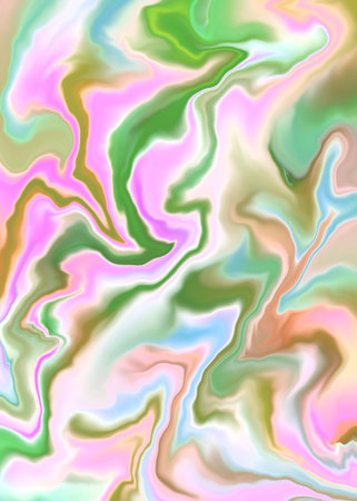Abstract colorful background. Digital painting. 3d rendering, 3d illustration.の写真素材