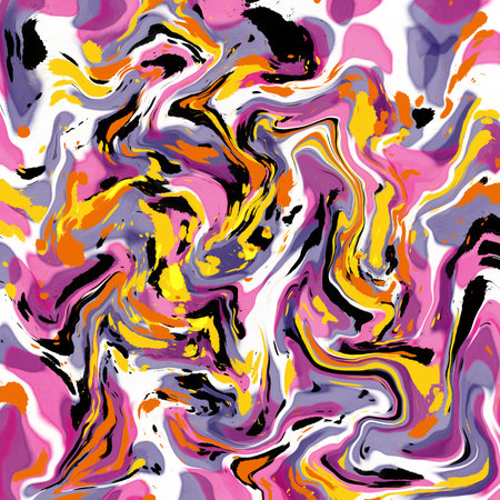 Marble texture seamless pattern. Abstract marbling illustration. Marbling texture design.の写真素材