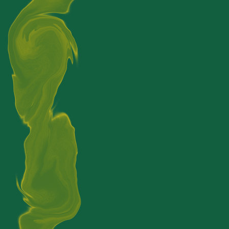 abstract green background with some smooth lines in it (see more in my portfolio)の写真素材
