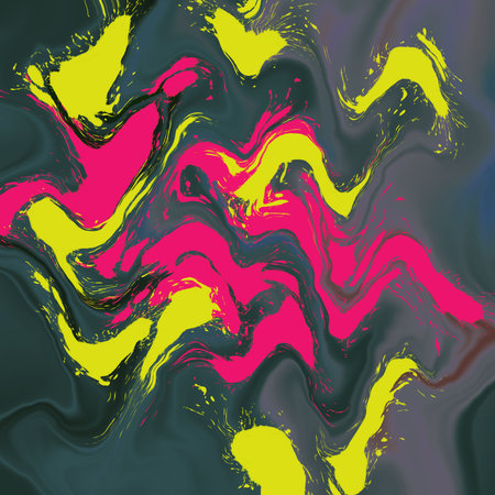 abstract background with colored spots of paint in a modern style.の写真素材