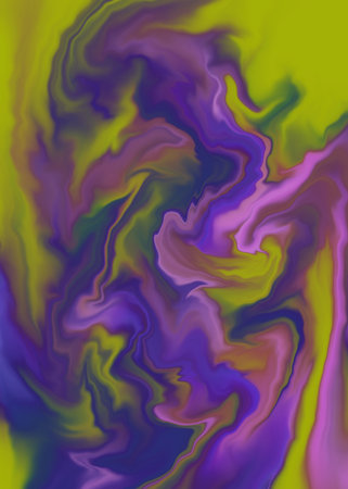 Purple Digital Acrylic Color Swirl Or Similar Marble Twist Texture Backgroundの写真素材